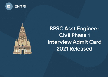 BPSC Asst Engineer Civil Phase 1 Interview Admit Card 2021 Released