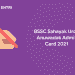 BSSC Sahayak Urdu Anuwadak Admit Card 2021 – Download Exam Call Letter @bssc.bih.nic.in