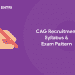 CAG Syllabus and exam pattern
