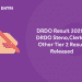 DRDO Result 2021 – DRDO Steno,Clerk & Other Tier 2 Result Released