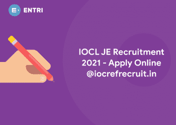 IOCL JE Recruitment 2021