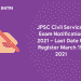 JPSC Civil Services Exam Notification 2021 – Last Date to Register March 15, 2021