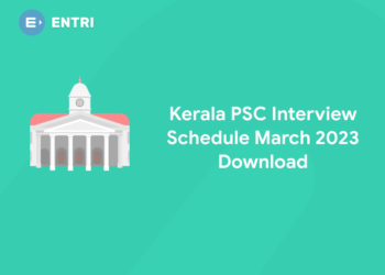 Kerala PSC Interview Schedule March Download