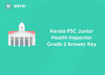 Kerala PSC Junior Health Inspector Grade 2 Answer Key