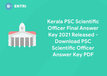 Kerala PSC Scientific Officer Final Answer Key 2021