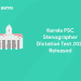 Kerala PSC Stenographer Dictation Test 2021 Released