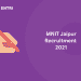 MNIT Jaipur Recruitment 2021