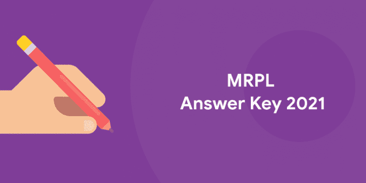 MRPL Answer Key 2021