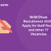 NHM Dhule Recruitment 2021 - Apply for Staff Nurse and other 77 Vacancies