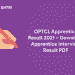 OPTCL Apprentice Result 2021 – Download Apprentice Interview Result PDF