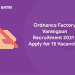 Ordnance Factory Varangaon Recruitment 2021 : Apply for 15 Vacancies