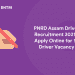 PNRD Assam Driver Recruitment 2021 - Apply Online for 10 Driver Vacancy
