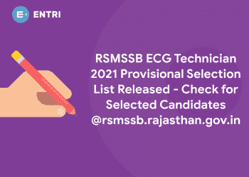 RSMSSB ECG Technician 2021 Provisional Selection List (2)