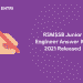 RSMSSB Junior Engineer Answer Key 2021 Released
