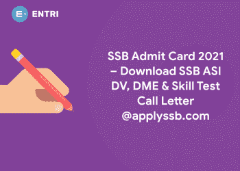 SSB Admit Card 2021