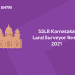 SSLR Karnataka Land Surveyor result 2021