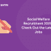 Social Welfare Recruitment 2021