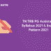 TN TRB PG Assistant Syllabus 2021 Check TRB PG Assistant Exam Pattern 2021