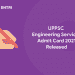 UPPSC engineering Sevices Admit card 2021 released