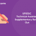 UPSSSC technical Assistant Supplementary Result Out