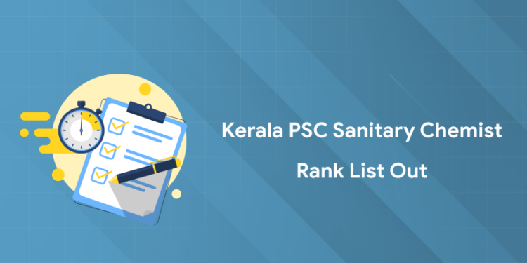 Kerala PSC Sanitary Chemist Rank List 2025 Out - Get PDF, Link