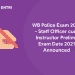 WB Police Exam 2021