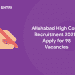 allahabad high court recruitment 2021