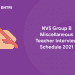 NVS Group B Miscellaneous Teacher Interview Schedule 2021 Released