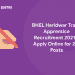 BHEL Haridwar Trade Apprentice Recruitment