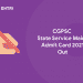 CGPSC State Service Mains Admit card 2021 out