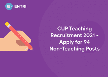 CUP Teaching Recruitment 2021 - Apply for 94 Non-Teaching Posts