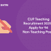 CUP Teaching Recruitment 2021 - Apply for 94 Non-Teaching Posts
