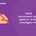 GNDU Recruitment 2021 - Apply for 10 Field Investigator Post