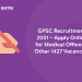 GPSC Recruitment 2021 – Apply Online for Medical Officer & Other 1427 Vacancies