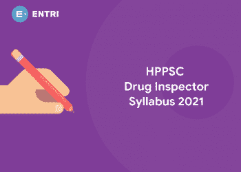 HPPSC Drug Inspector Syllabus 2021