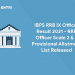 IBPS RRB IX Officer Result 2021 - RRB Officer Scale 2 & 3 Provisional Allotment List Released