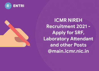 ICMR NIREH Recruitment 2021