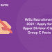 IMSc recruitment 2021