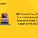 IRFC Admit Card 2021 Out - Download Non Executive Exam Call Letter @irfc.nic.in