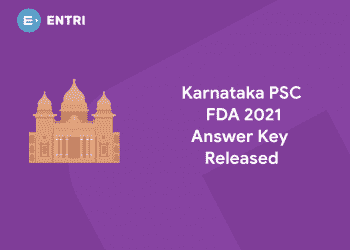 Karnataka psc FDA Answer key 2021 Released