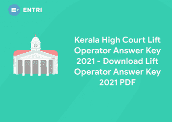 Kerala High Court Lift Operator Answer Key 2021