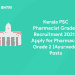 Kerala PSC Pharmacist Grade 2 Recruitment 2021