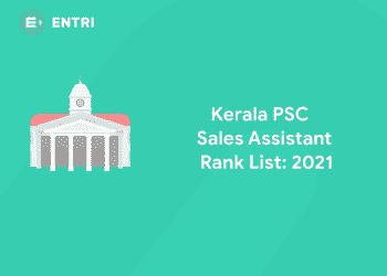 Kerala PSC Sales Assistant Grade 2 Rank List