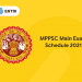 MPPSC Main Exam Schedule
