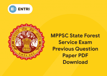 MPPSC State Forest Service Exam Previous Question Paper PDF Download