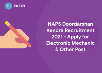 NAPS Doordarshan Kendra Recruitment 2021