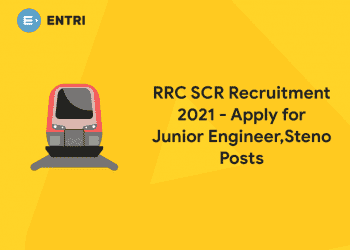 RRC SCR Recruitment 2021 - Apply for Junior Engineer,Steno Posts