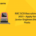 RRC SCR Recruitment 2021 - Apply for Junior Engineer,Steno Posts