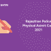 Rajasthan Police Physical Admit Card 2021