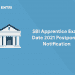 SBI Apprentice Exam Date 2021 Postponed Notification